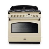 Rangemaster Classic FX 90cm 5 Burner Gas Hob Single Oven Dual Fuel Range Cooker
