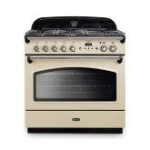 Rangemaster Classic FX 90cm 5 Burner Gas Hob Single Oven Dual Fuel Range Cooker