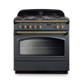 Rangemaster Classic FX 90cm 5 Burner Gas Hob Single Oven Dual Fuel Range Cooker