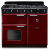 Rangemaster Classic Deluxe 100cm Gas Hob Double Oven Dual Fuel Range Cooker