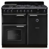 Rangemaster Classic Deluxe 100cm Gas Hob Double Oven Dual Fuel Range Cooker