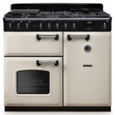 Rangemaster Classic Deluxe 100cm Gas Hob Double Oven Dual Fuel Range Cooker