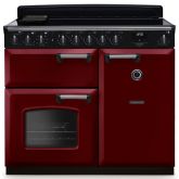 Rangemaster Classic Deluxe 100cm Induction Hob Double Oven Electric Range Cooker