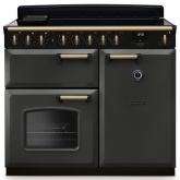 Rangemaster Classic Deluxe 100cm Induction Hob Double Oven Electric Range Cooker