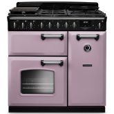 Rangemaster Classic Deluxe 90cm Gas Hob Double Oven Dual Fuel Range Cooker