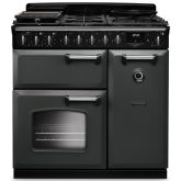 Rangemaster Classic Deluxe 90cm Gas Hob Double Oven Dual Fuel Range Cooker