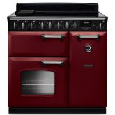 Rangemaster Classic Deluxe 90cm Induction Hob Double Oven Electric Range Cooker
