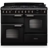 Rangemaster Classic Deluxe 110cm Gas Hob Double Oven Dual Fuel Range Cooker