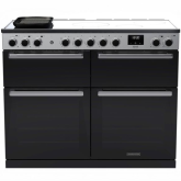 Rangemaster Edge Deluxe 110cm 5 Zone Induction Double Oven Electric Range Cooker