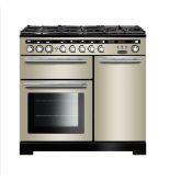 Rangemaster Encore Deluxe 100cm 5 Burner Hob Double Oven Dual Fuel Range Cooker