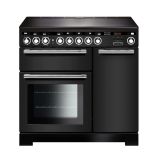 Rangemaster Encore Deluxe 90cm Induction Hob Double Oven Electric Range Cooker