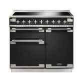 Rangemaster Elise 100cm 5 Zone Induction Hob Double Oven Electric Range Cooker