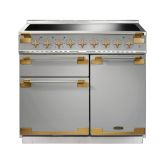 Rangemaster Elise Luxe 100cm 5 Zone Induction Double Oven Electric Range Cooker