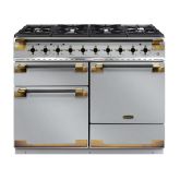 Rangemaster Elise Luxe 110cm 6 Burner Gas Hob Double Oven Dual Fuel Range Cooker