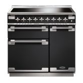 Rangemaster Elise 90cm 5 Zone Induction Hob Double Oven Electric Range Cooker