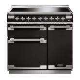 Rangemaster Elise 90cm 5 Zone Induction Hob Double Oven Electric Range Cooker