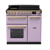 Rangemaster Estel Deluxe 90cm 5 Zone Induction Double Oven Electric Range Cooker