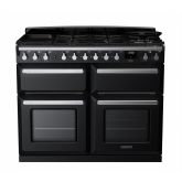 Rangemaster Estel Deluxe 110cm 7 Ring Gas Hob Triple Oven Dual Fuel Range Cooker