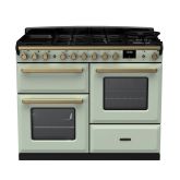 Rangemaster Estel Deluxe 110cm 7 Ring Gas Hob Double Oven Dual Fuel Range Cooker