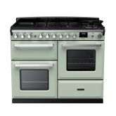 Rangemaster Estel Deluxe 110cm 7 Ring Gas Hob Double Oven Dual Fuel Range Cooker
