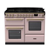Rangemaster Estel Deluxe 110cm 7 Ring Gas Hob Double Oven Dual Fuel Range Cooker