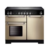 Rangemaster Kitchener 100cm 5 Zone Ceramic Hob Double Oven Electric Range Cooker