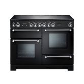 Rangemaster Kitchener 110cm 6 Zone Ceramic Hob Double Oven Electric Range Cooker