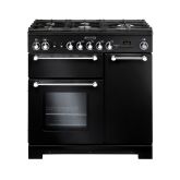 Rangemaster Kitchener 90cm 5 Burner Gas Hob Double Oven All Gas Range Cooker