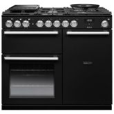 Rangemaster Nexus 100cm 5 Burner Gas Hob Double Oven Dual Fuel Range Cooker