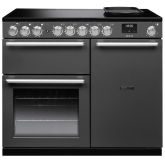 Rangemaster Nexus 100cm 5 Zone Induction Hob Double Oven Electric Range Cooker