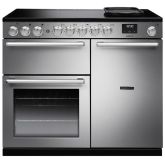 Rangemaster Nexus 100cm 5 Zone Induction Hob Double Oven Electric Range Cooker