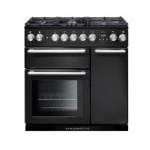 Rangemaster Nexus 90cm 5 Burner Gas Hob Double Oven Dual Fuel Range Cooker