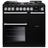 Rangemaster Nexus 90cm 5 Burner Gas Hob Double Oven Dual Fuel Range Cooker