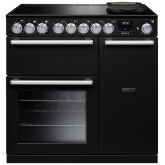 Rangemaster Nexus 90cm 5 Zone Induction Hob Double Oven Electric Range Cooker