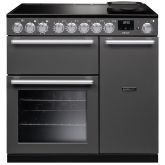 Rangemaster Nexus 90cm 5 Zone Induction Hob Double Oven Electric Range Cooker