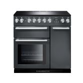 Rangemaster Nexus 90cm 5 Zone Induction Hob Double Oven Electric Range Cooker
