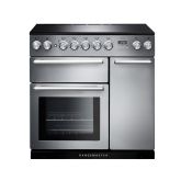 Rangemaster Nexus 90cm 5 Zone Induction Hob Double Oven Electric Range Cooker