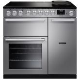 Rangemaster Nexus 90cm 5 Zone Induction Hob Double Oven Electric Range Cooker