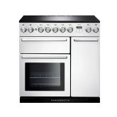 Rangemaster Nexus 90cm 5 Zone Induction Hob Double Oven Electric Range Cooker