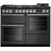 Rangemaster Nexus 110cm 7 Burner Gas Hob Double Oven Dual Fuel Range Cooker
