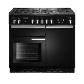 Rangemaster Professional+ 100cm 5 Ring Gas Hob Double Oven All Gas Range Cooker