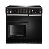 Rangemaster Professional+ 90cm Induction Hob Double Oven Electric Range Cooker