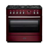 Rangemaster Professional+FX 90cm 5 Burner Hob Single Oven Dual Fuel Range Cooker