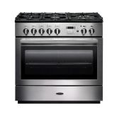 Rangemaster Professional+FX 90cm 5 Burner Hob Single Oven Dual Fuel Range Cooker