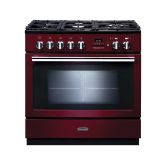 Rangemaster Professional+FXP 90cm 5 Gas Burner Single Oven Dual Fuel Range Cooker