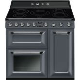Smeg Victoria 90cm 5 Zone Induction Double Oven + Grill Electric Range Cooker