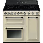 Smeg Victoria 90cm 5 Zone Induction Double Oven + Grill Electric Range Cooker