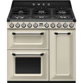 Smeg Victoria 90cm 6 Burner Double Oven & Grill Dual Fuel Range Cooker