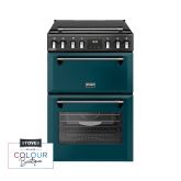 Stoves Richmond Deluxe 60cm 4 Burner Hob Double Oven Dual Fuel Mini Range Cooker
