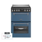 Stoves Richmond Deluxe 60cm 4 Burner Hob Double Oven Dual Fuel Mini Range Cooker